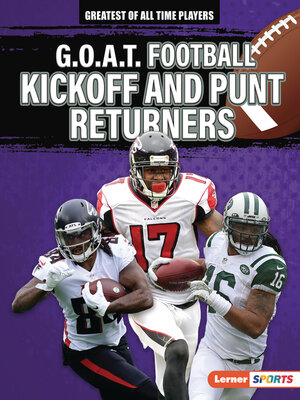 cover image of G.O.A.T. Football Kickoff and Punt Returners